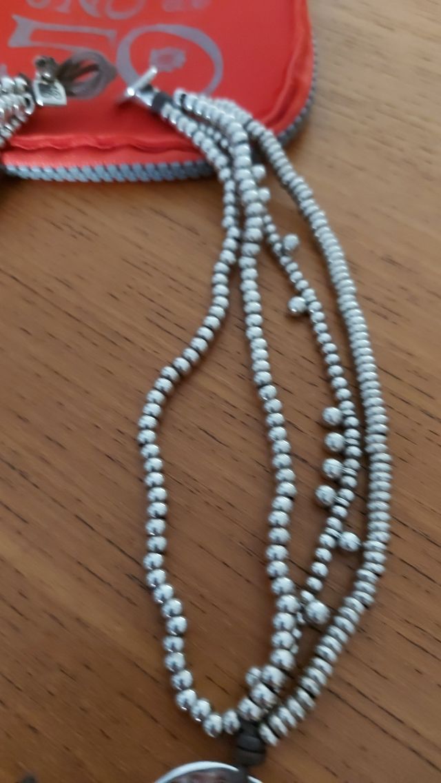 Collar plata Uno de 50