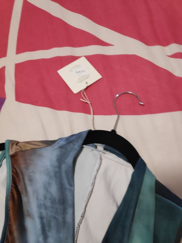 Vestido largo tie dye,  talla unica