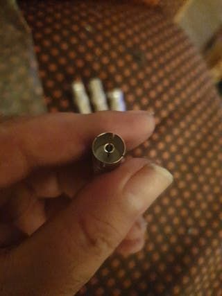 Adaptador Conector cable antena tv TDT Satélite