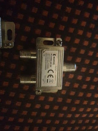 Hub Splitter Cable antena tv TDT Antena parabólica