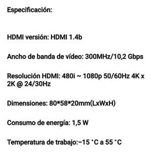 Splitter HDMI 5 puertos NUEVO FUENGIROLA