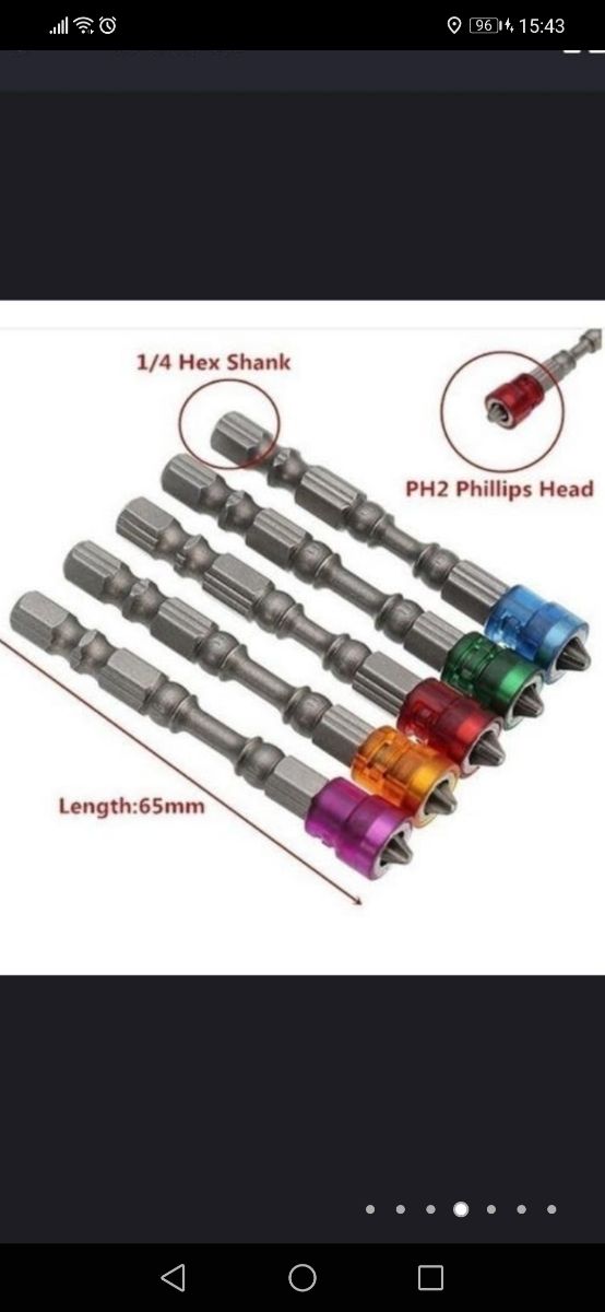 Punta  PH2 atornilladora 