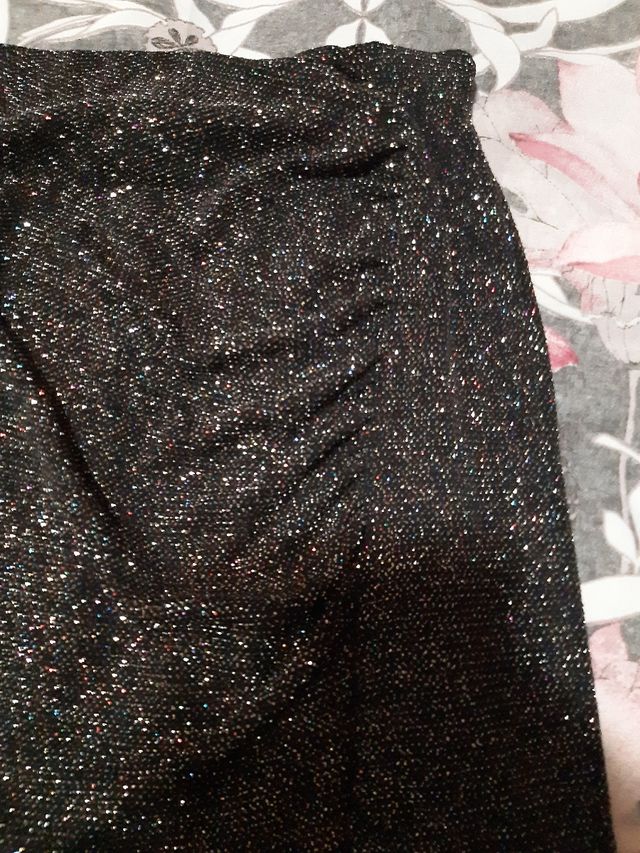 falda de brillo talla S !
