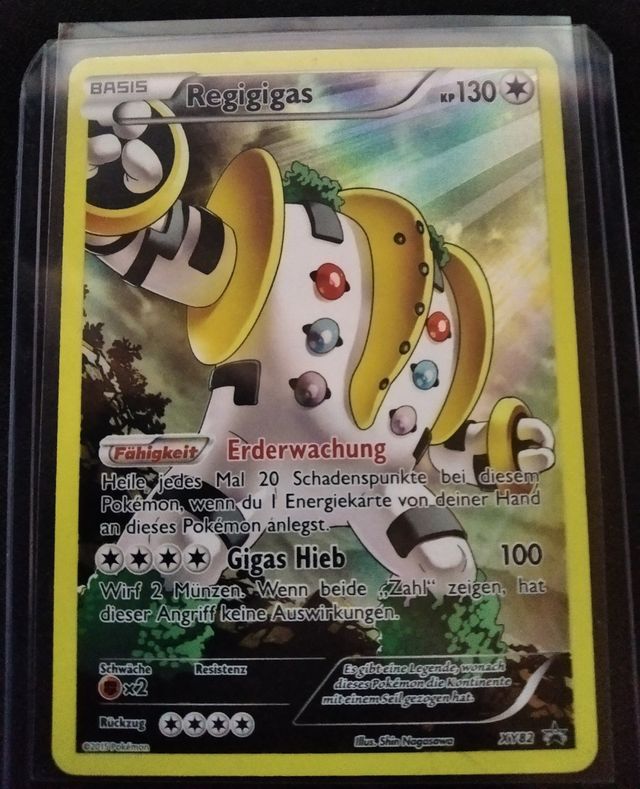 Carta Pokemon Full Art Holográfica.