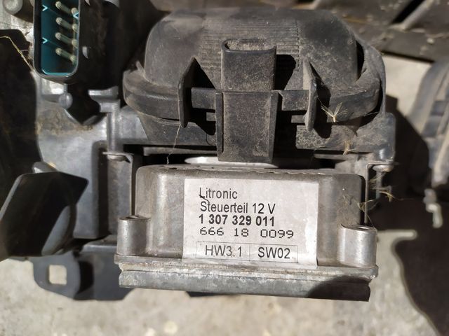 conjunto faros xenon bmw serie 7 e38