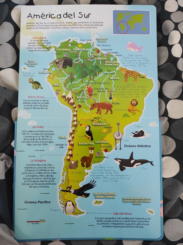 ATLAS. Animales actuales.