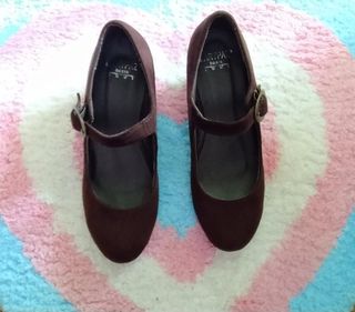 Zapatos con cuña Talla\\/37 Marypaz de segunda mano por 6 EUR en A Coruña en  WALLAPOP