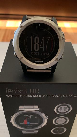 Reloj Garmin Fenix 3 HR Titanium de segunda mano por 200 EUR en Vigo en  WALLAPOP