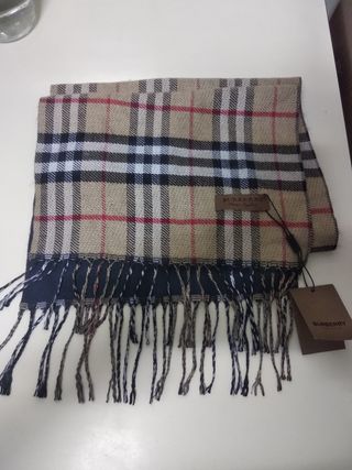 bufanda burberry wallapop