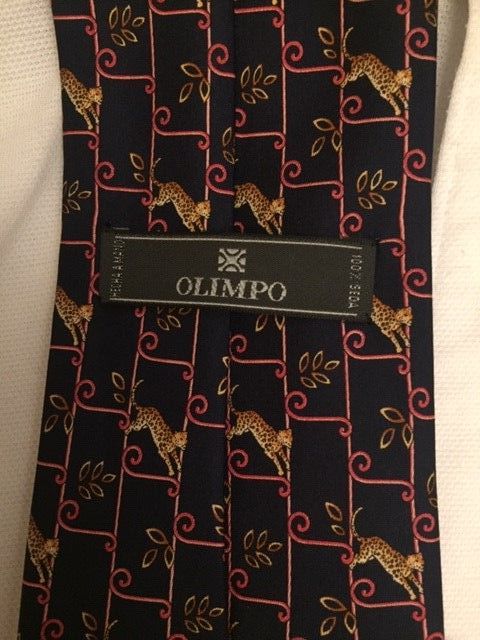Corbata de seda OLIMPO