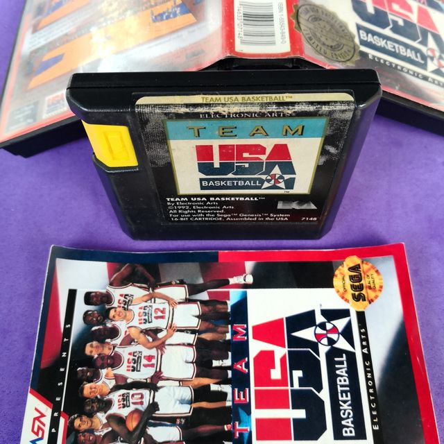 USA Basketball edición limitada Sega Megadrive