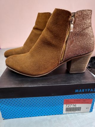 Botines de tacón Marypaz de segunda mano en Barcelona en WALLAPOP