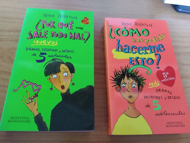Lote 2 libros de Rosie Rushton sin usar
