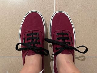 vans authentic burdeos