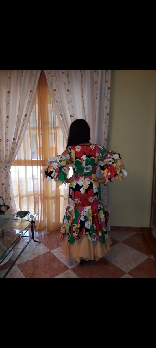 traje gitana zíngara exclusivo edición única