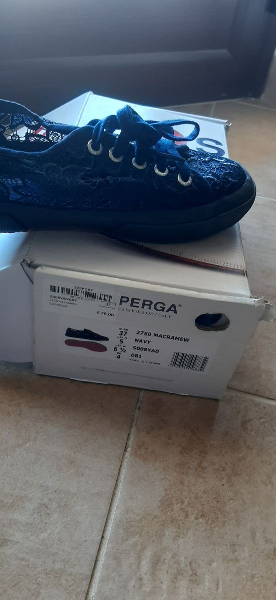 Superga Navy