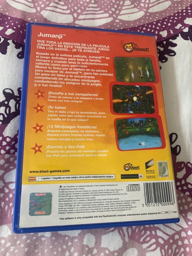 Jumanji PS2 Completo