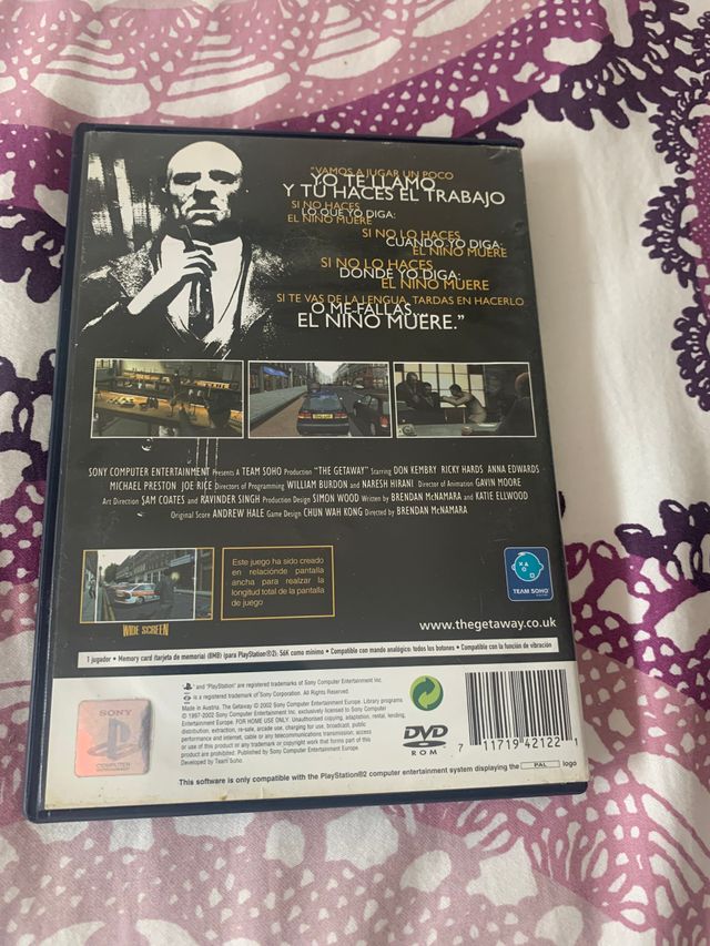 The Getaway PS2 Completo