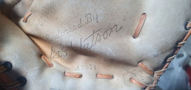 Guante Beisbol. Bob Watson