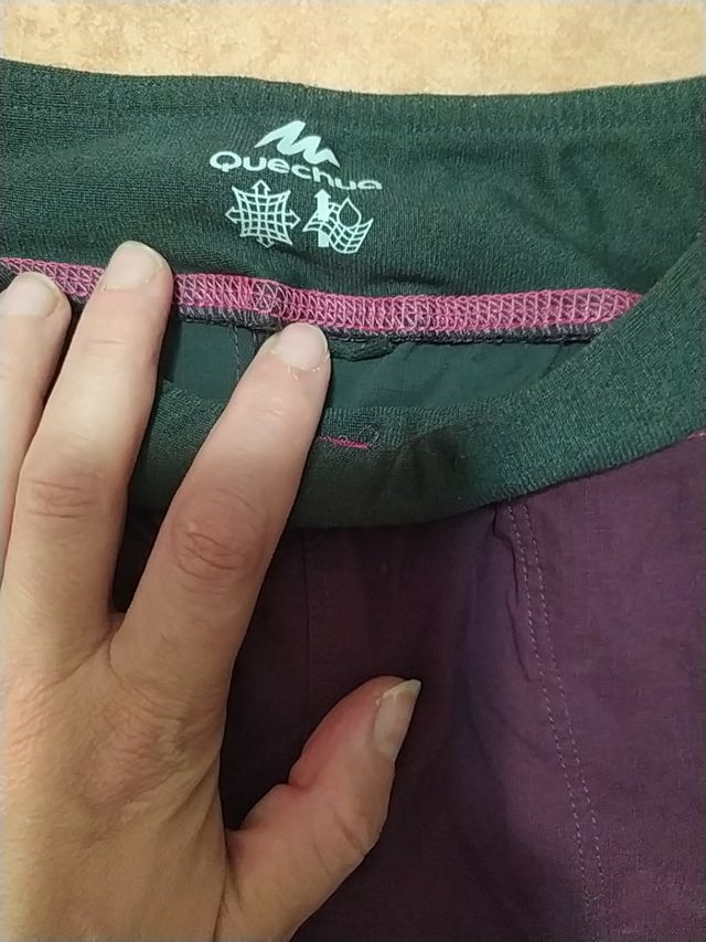 Pantalon niña corto montaña talla 8