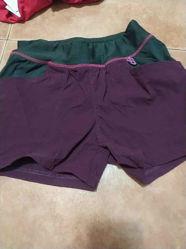 Pantalon niña corto montaña talla 8