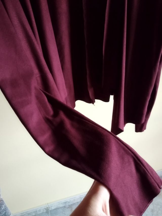 Chaqueta fina granate talla S / M