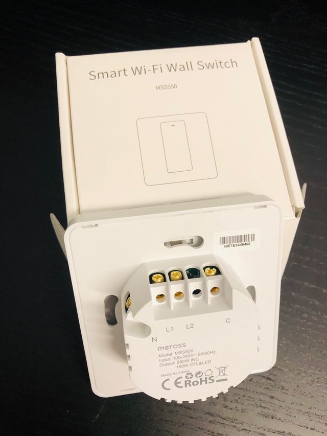 Interruptor inteligente Meross MSS510X