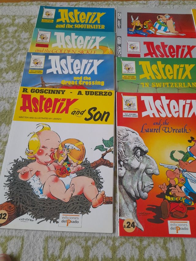 colección asterix y Tintín . perfecto estado