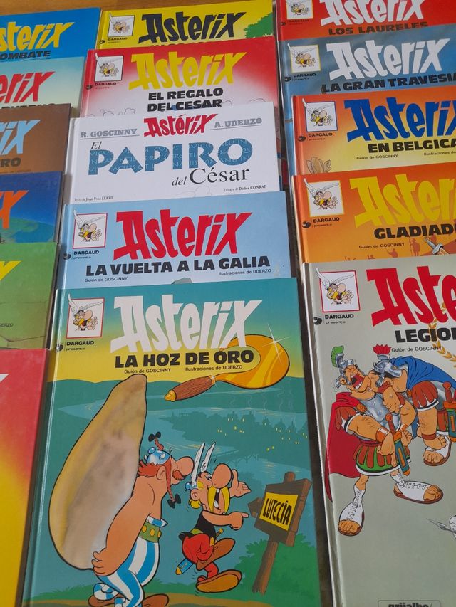 colección asterix y Tintín . perfecto estado