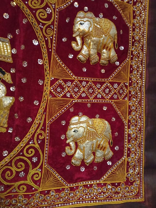 tapiz de Tailandia 1,4m x 1m.