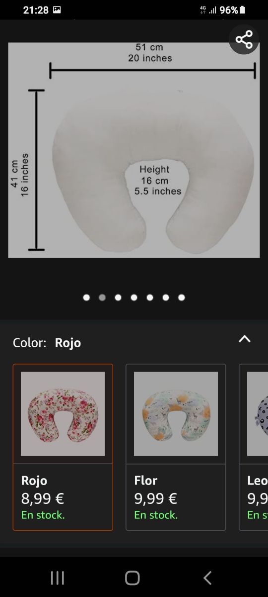 Funda cojin Lactancia NUEVA