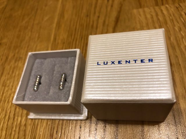 Pendientes Luxenter plata y circonitas