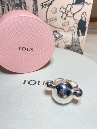 ANILLO TOUS PLATA 925 BUBBLE BEAR TALLA 19