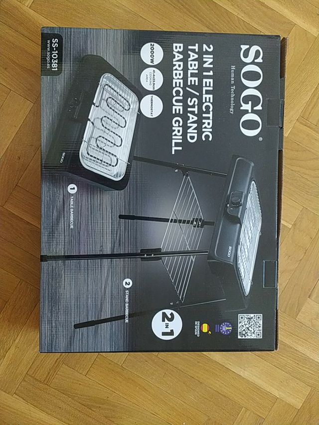 Barbacoa grill de mesa o pie