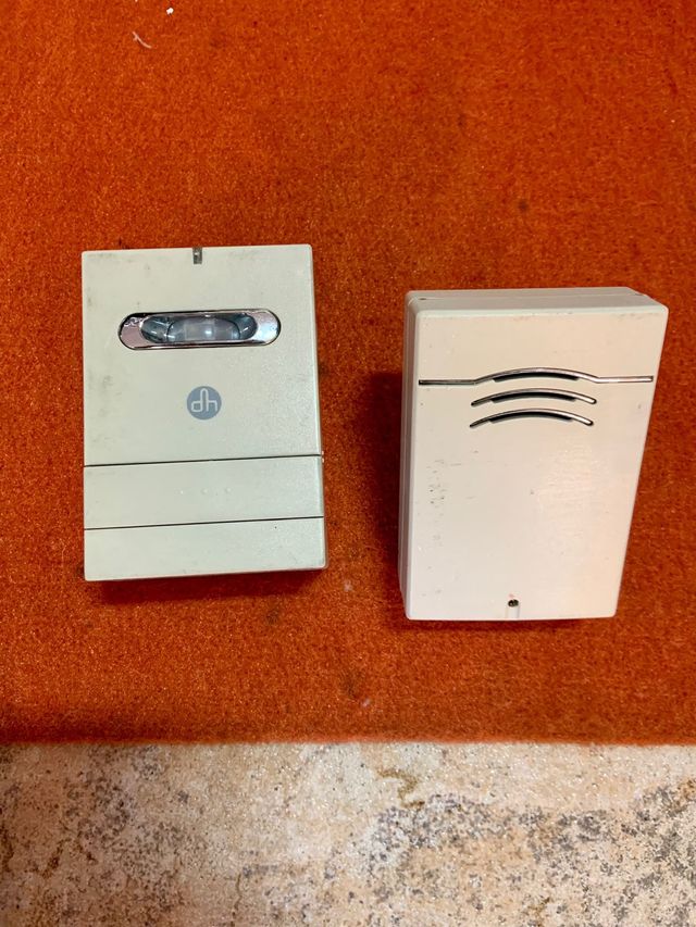 Avisador de entrada inhalambrico