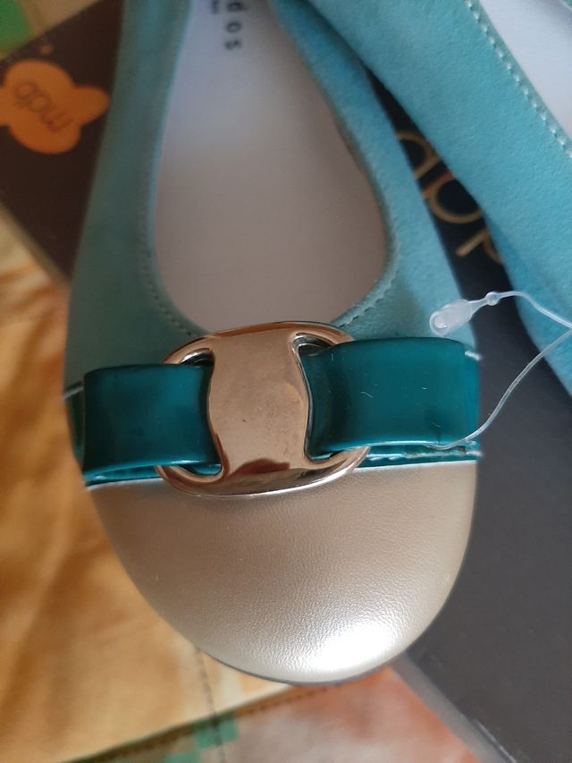 Zapatos Manoletinas Piel