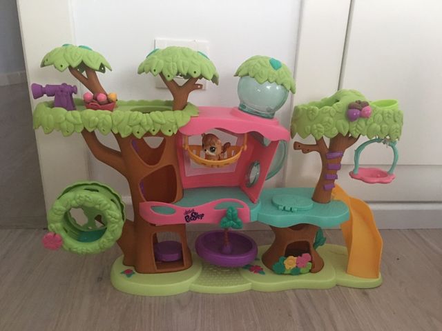Casa del bosque Little pet shop nueva