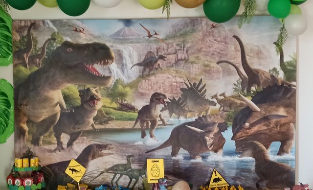 Lona de dinosaurios