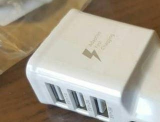 Cargador USB SAMSUNG Carga Rápida TRIPLE FUENGIROL