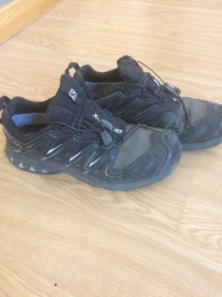 Zapatillas Salomon 45 1\\/2 11 USA de segunda mano por 12 EUR en La Navata  en WALLAPOP
