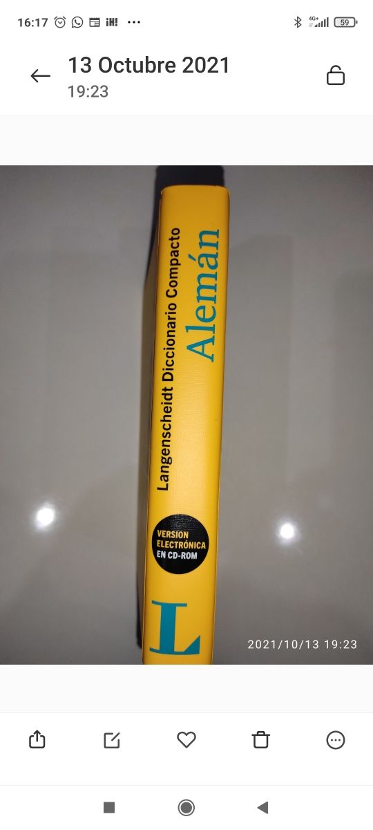 Diccionario compacto alemán