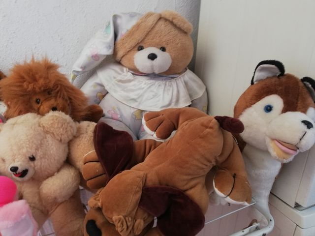 lote de peluches 