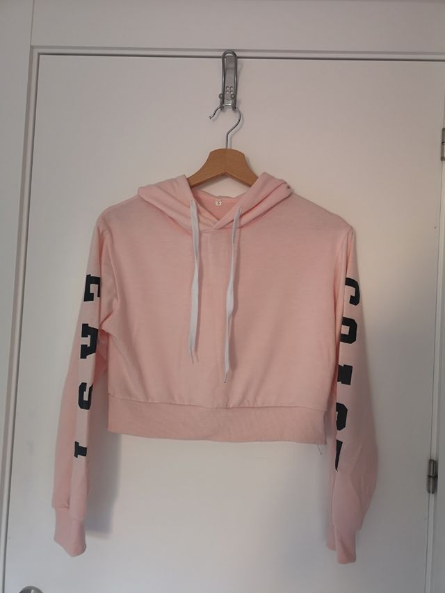 Sudadera deportiva rosa