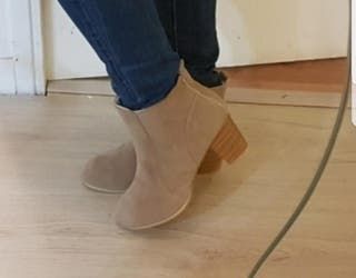 Botines 37 38 mujer ANTE NUEVOS FUENGIROLA