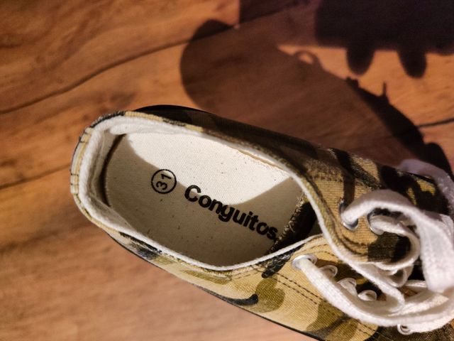 zapatillas conguitos niño 31