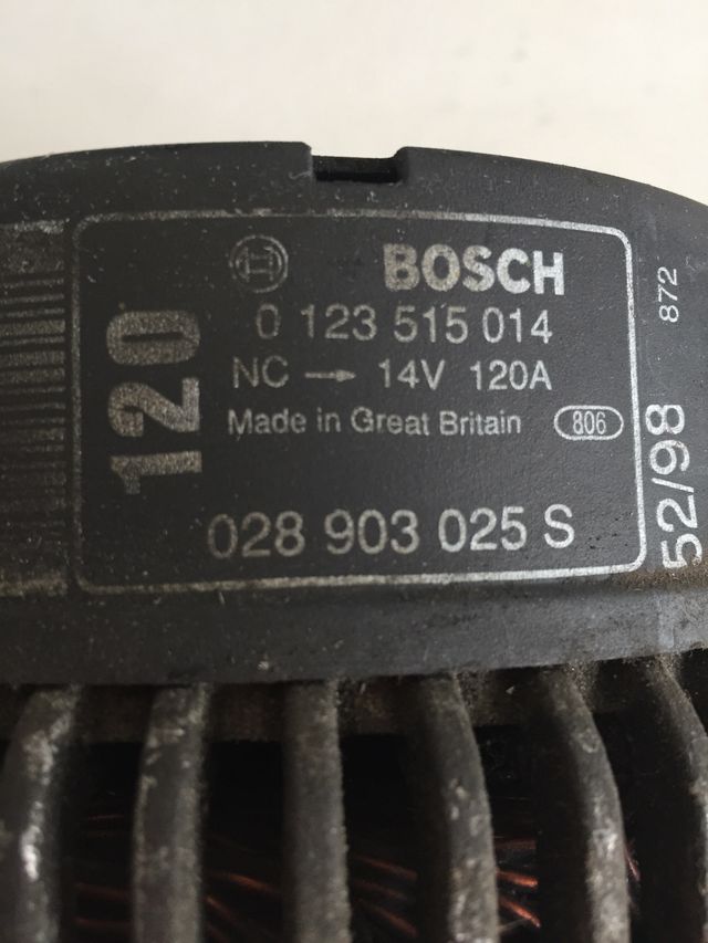 Alternador Bosch 01235150014 / 028903025s