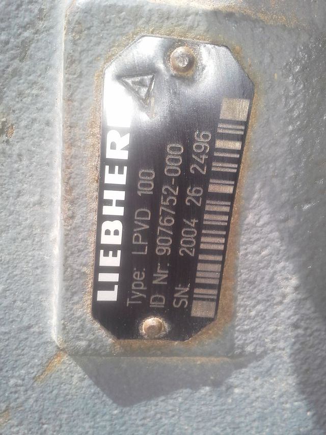 LIEBHERR 914 LITRONIC (BOMBA HIDRAULICA PRINCIPAL)