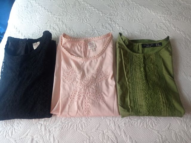 LOTE TRES CAMISETAS CORTEFIEL