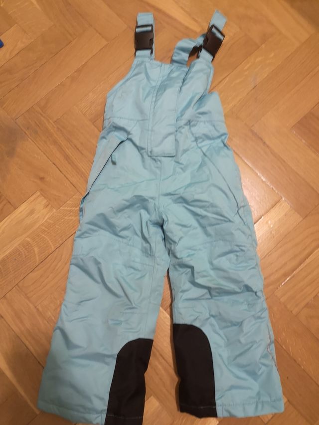Mono esquí/pantalón con tirantes y peto 86-92 cms
