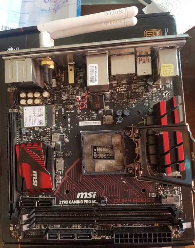 Msi z170i gaming pro ac